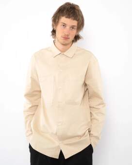 Sailor Paul Light Twill Overshirt (бежевый)
