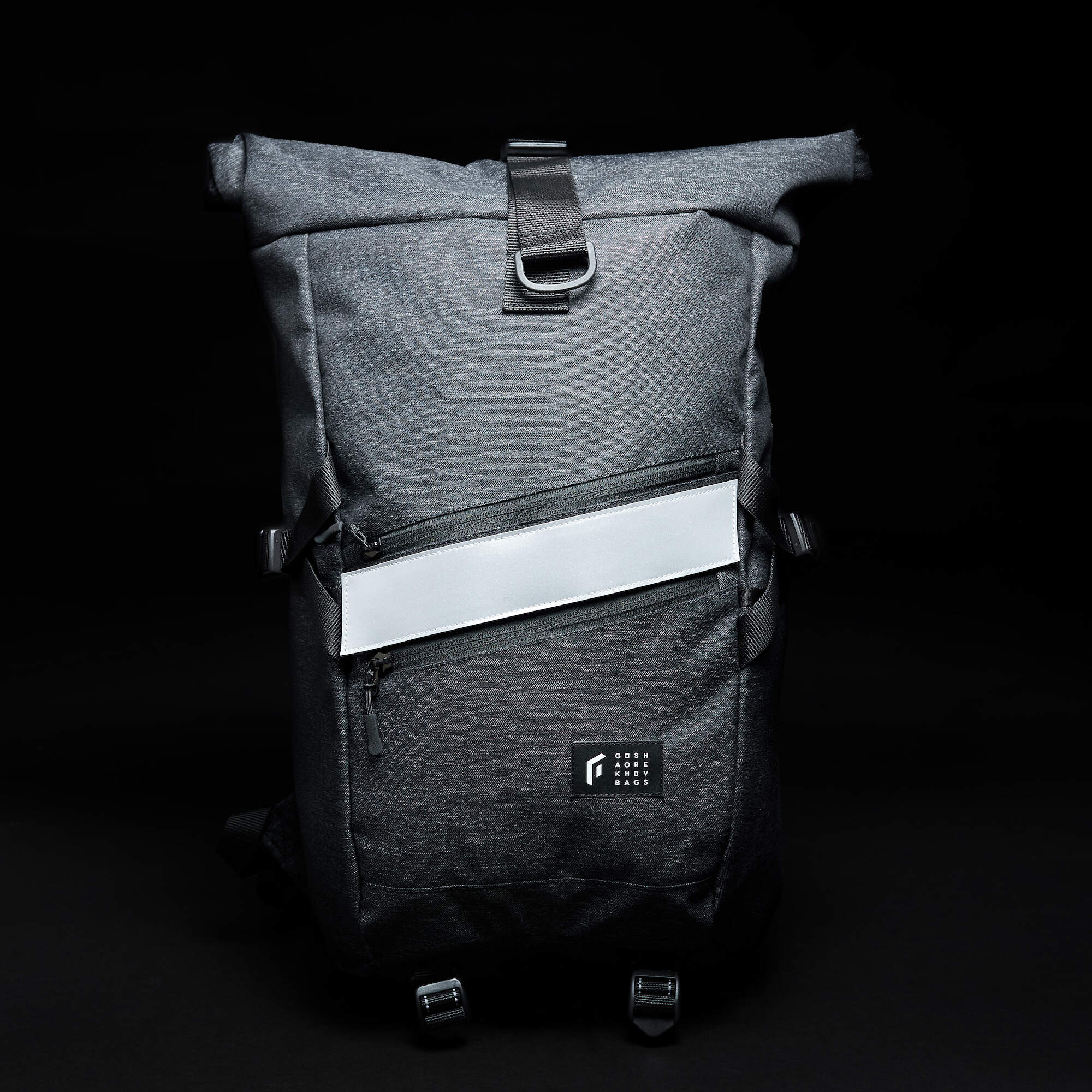 Рюкзак Technic Rolltop M серый меланж Рюкзак Technic Rolltop M серый меланж
