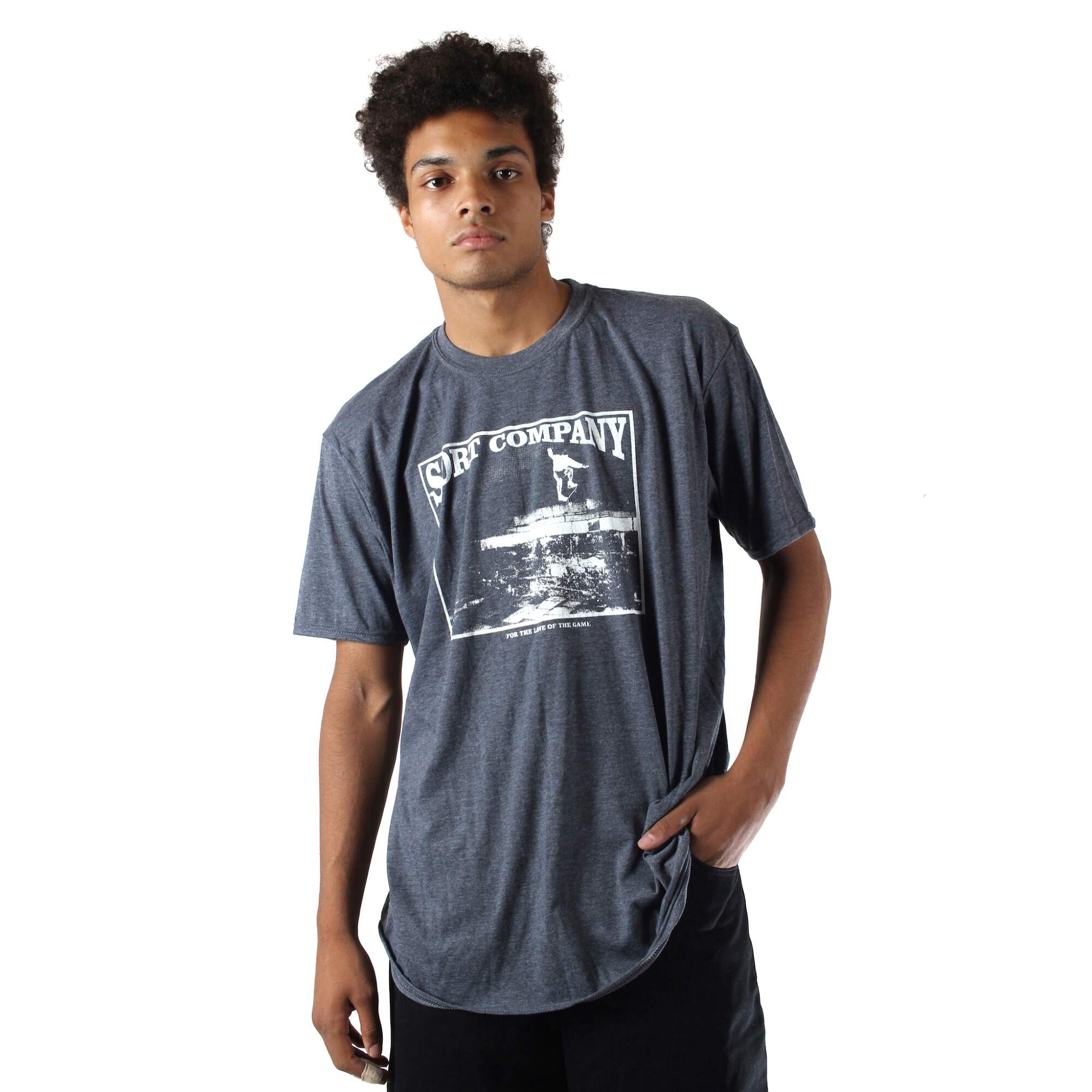 Футболка THE GAME TEE DARK GR MLNG