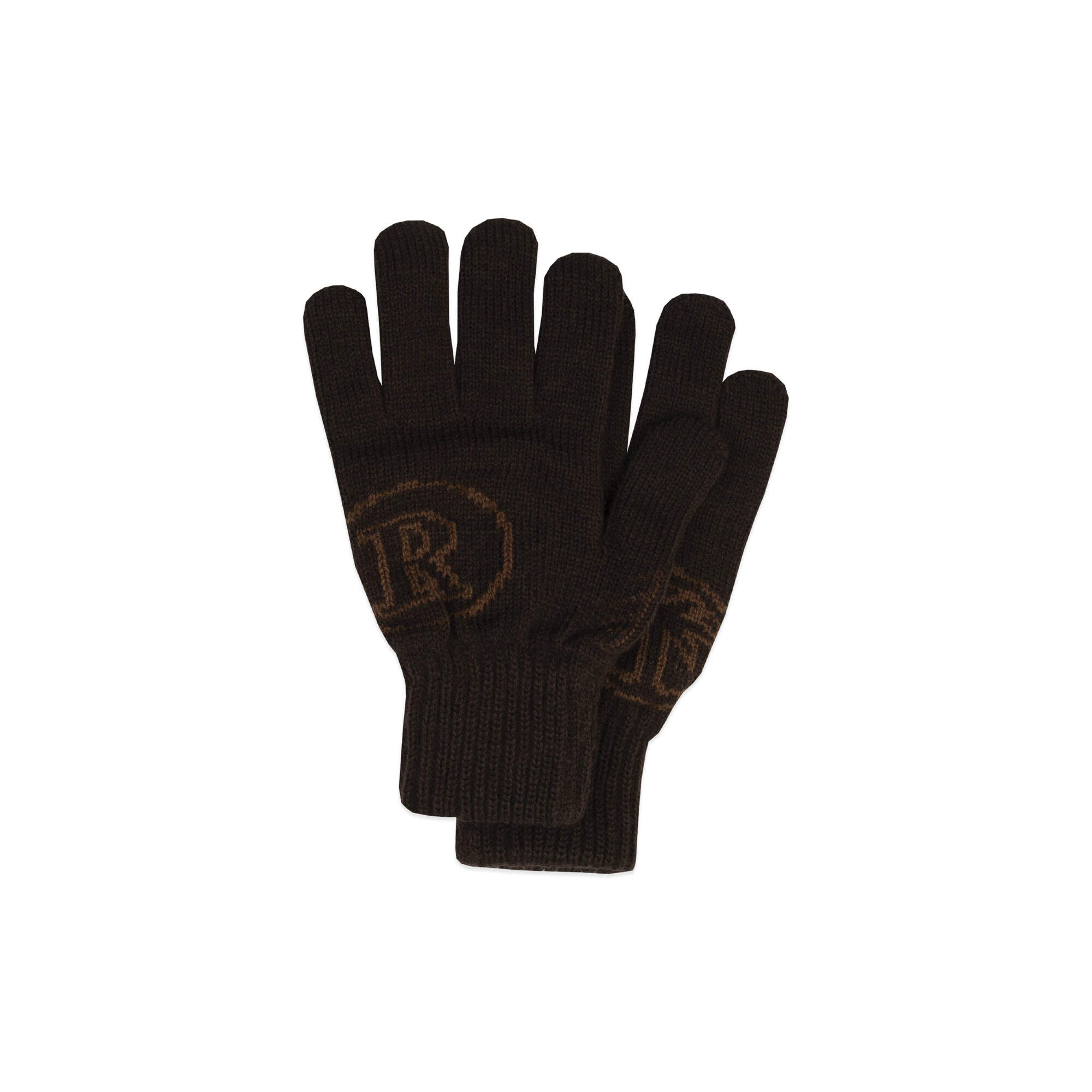 Trademark Logo Gloves in Brown