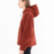 Wrap hoodie, кирпичный, женский Wrap hoodie, кирпичный, женский