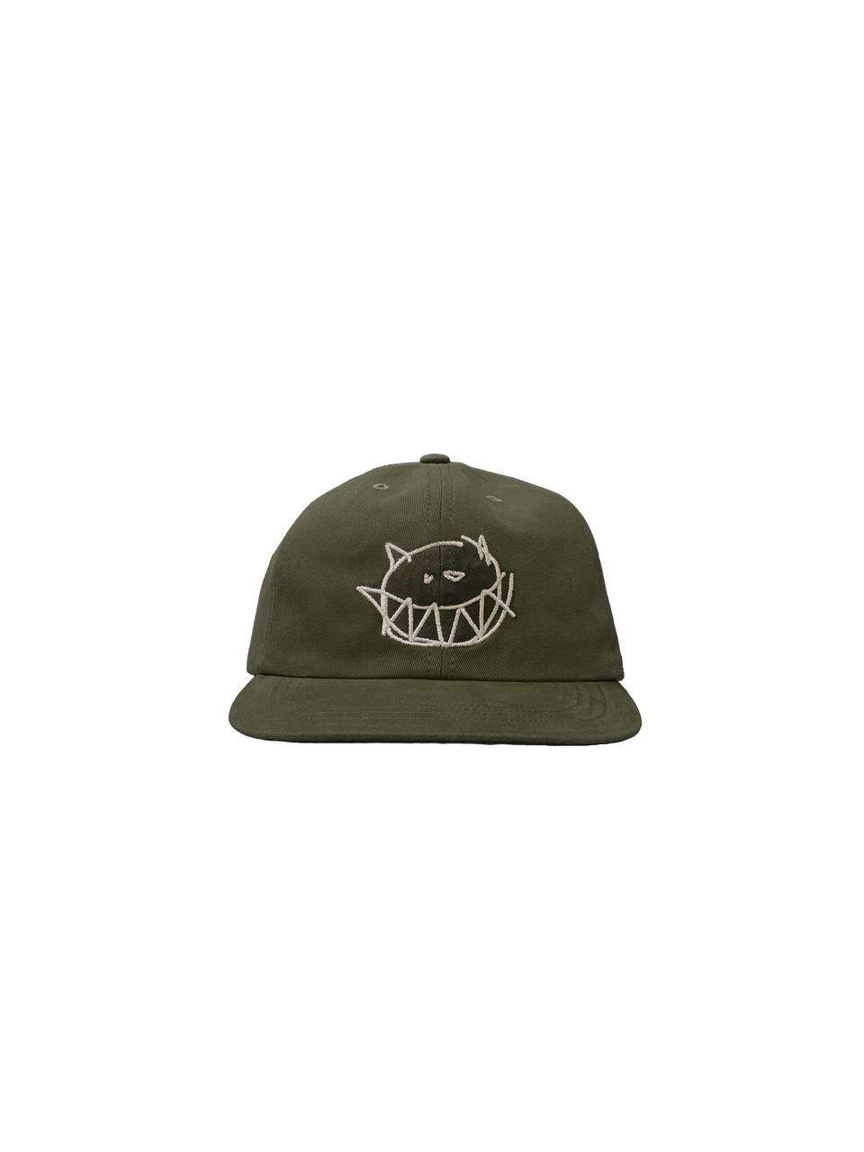 LOUSY 6panel eblo logo cap army