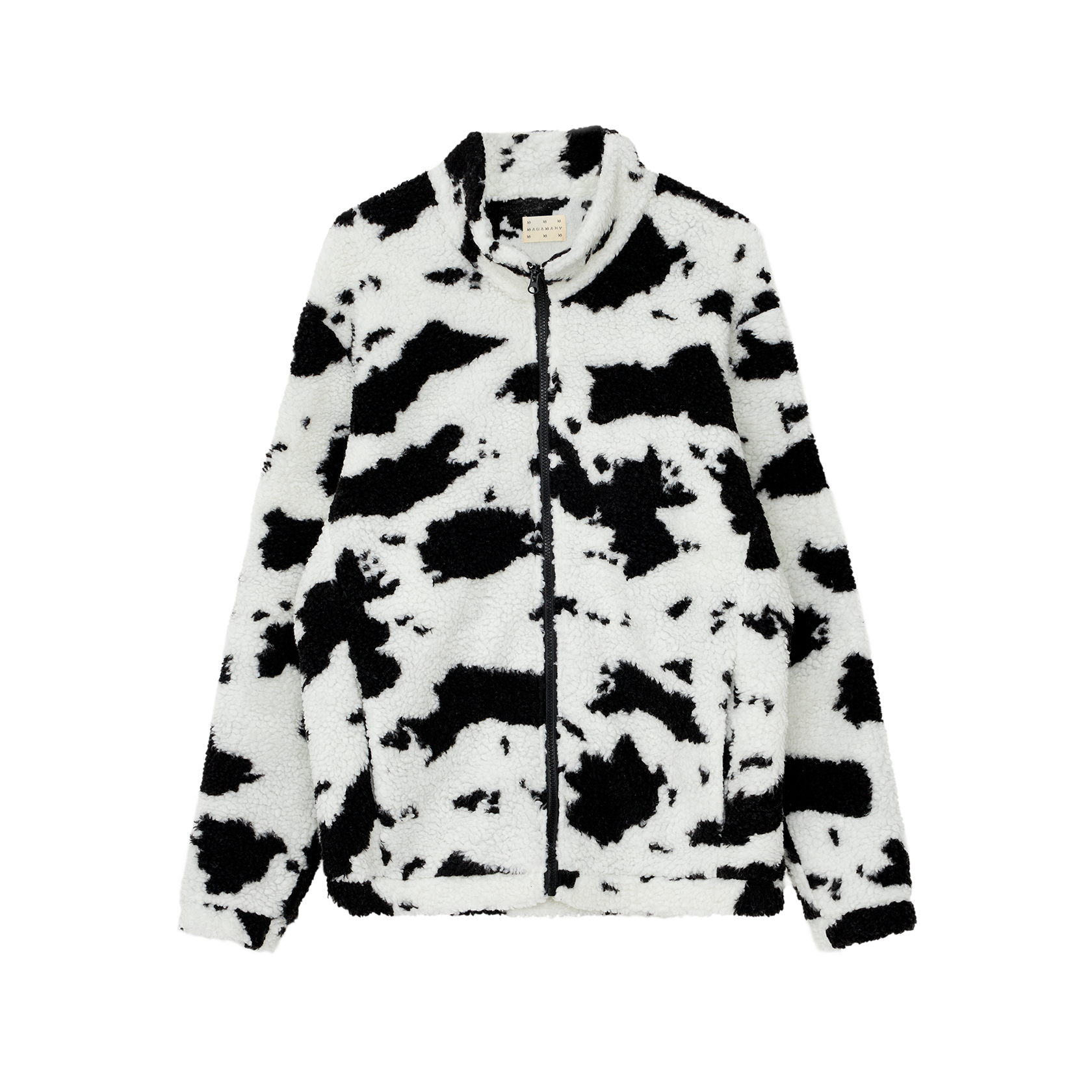 Кофта флисовая Turbofleece white/black