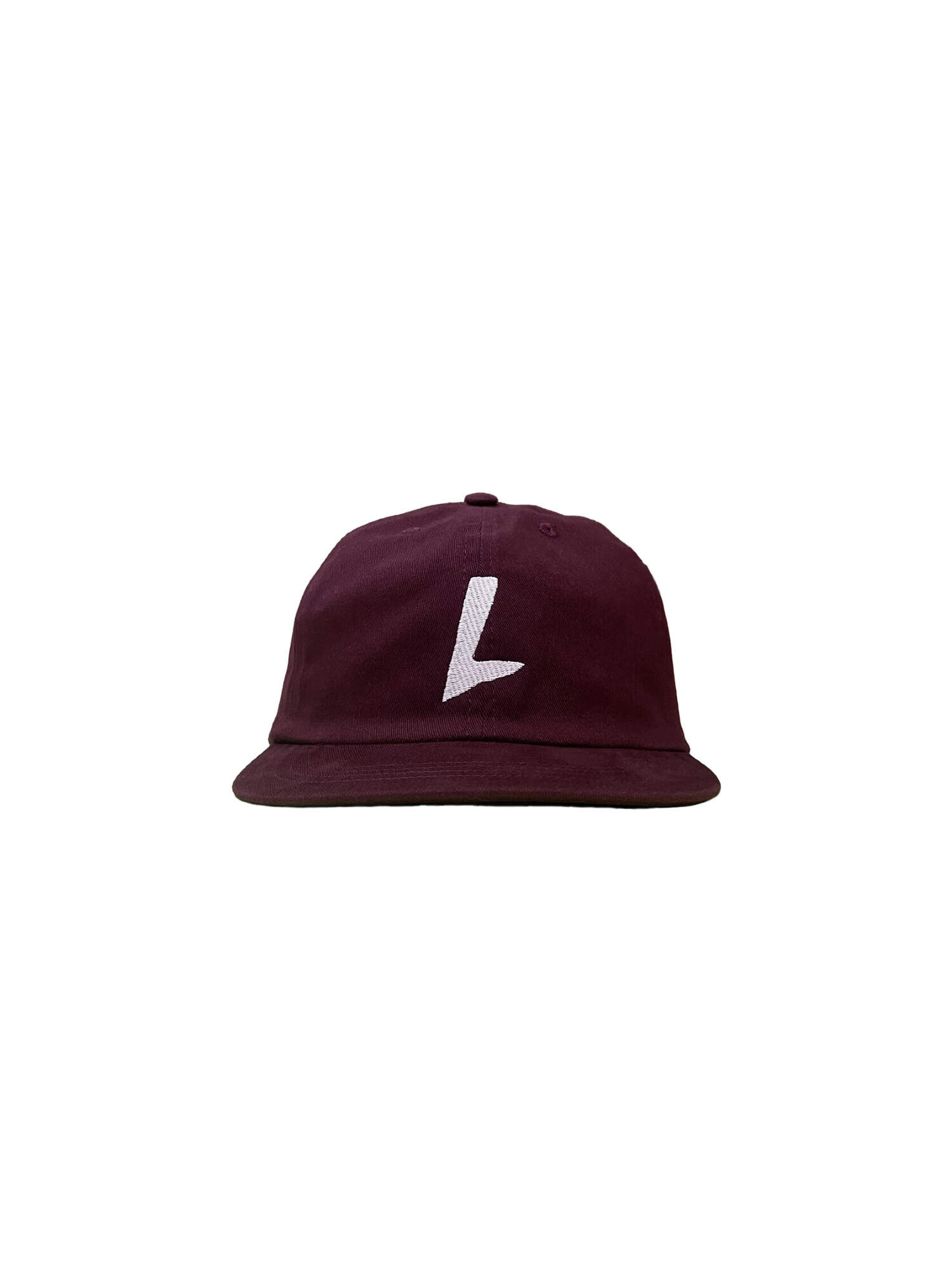 LOUSY 6panel L logo cap burgundy LOUSY 6panel L logo cap burgundy