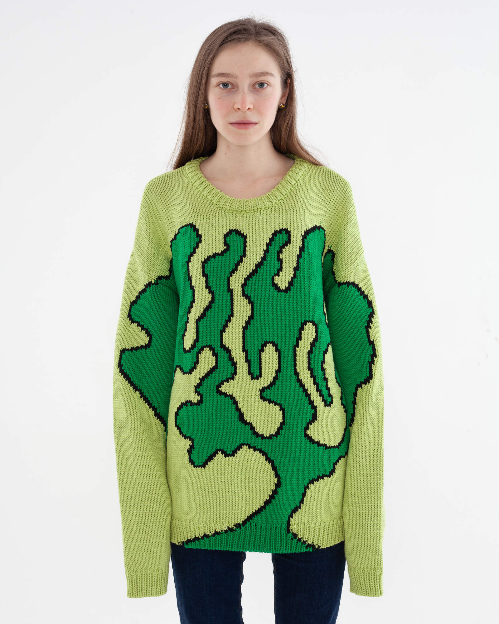Life Tree Green Sweater Life Tree Green Sweater