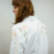 Рубашка SOEURS с Аппликациями из Цветов/White Applique Flowers Long Sleeve Shirt