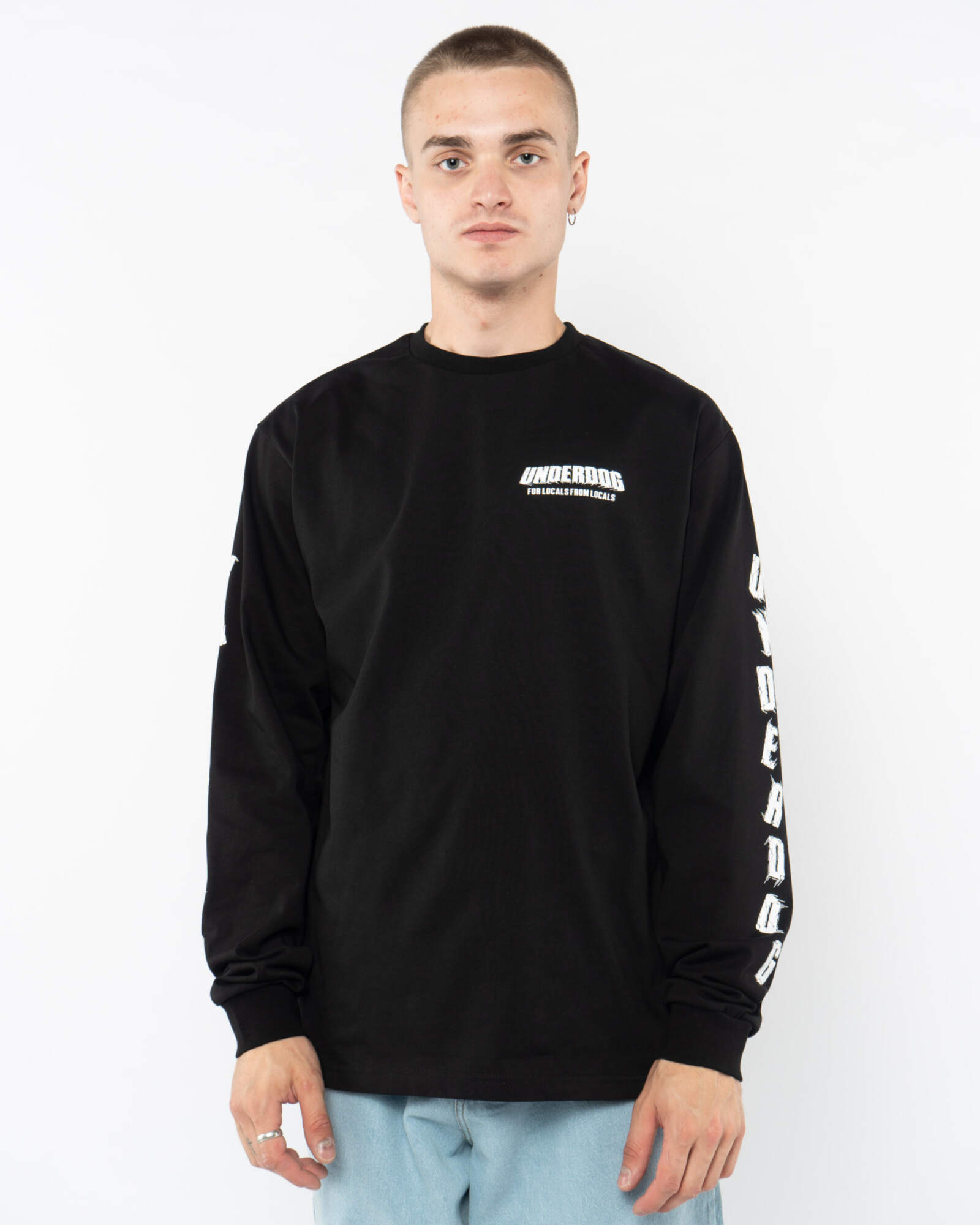 Underdog Stone Word Longsleeve / Black Underdog Stone Word Longsleeve / Black