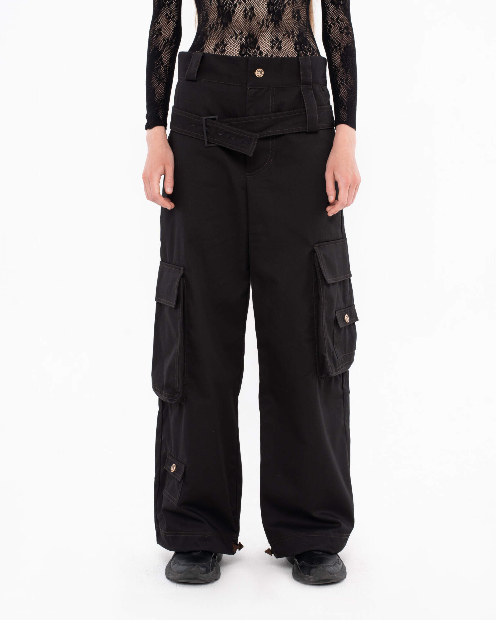 Belted Cargo Pants