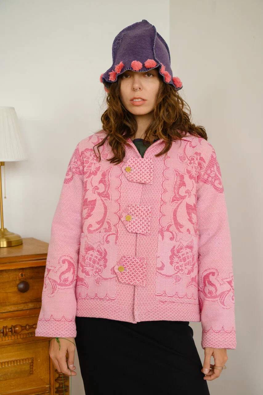 SOEURS Малиновая Куртка/Crimson Jam Padded Jacket