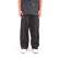 New logo black zipped pants