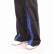 New logo black zipped pants