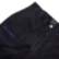 New logo black zipped pants
