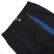 New logo black zipped pants