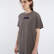Футболка MESSAGE TEE серая Футболка MESSAGE TEE серая