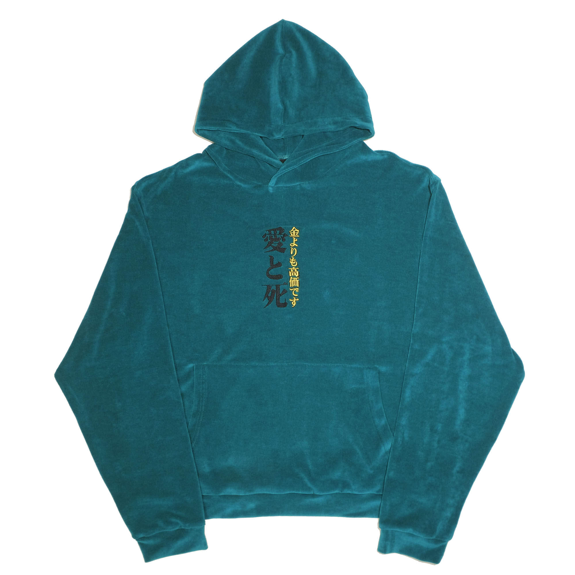 Худи Matsumura Velour изумруд