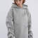 Худи Distress Hoodie Gray цвет серый Худи Distress Hoodie Gray цвет серый