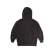 Peephole black hoodie