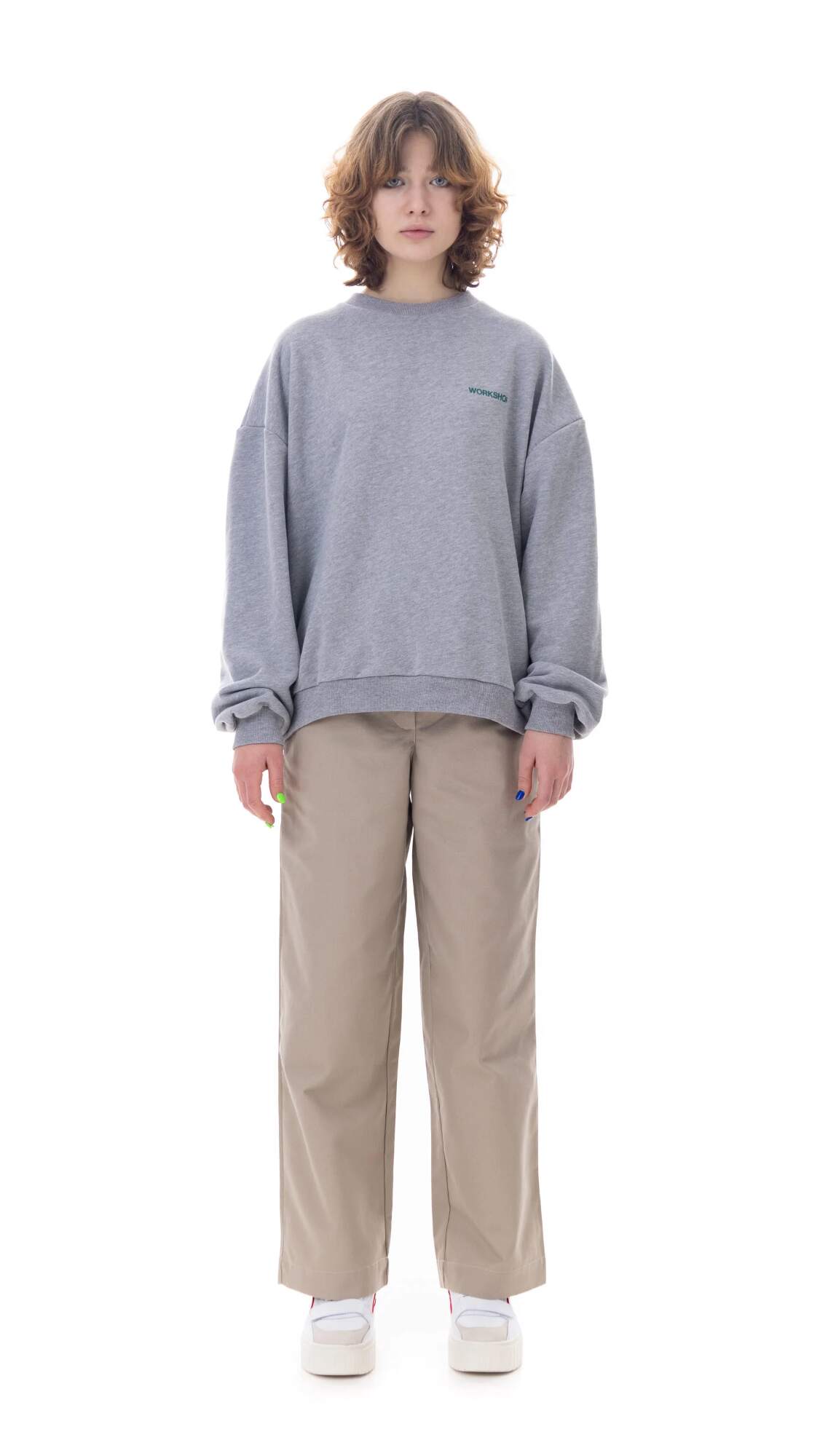 Брюки genuine work pants, серый, женский
