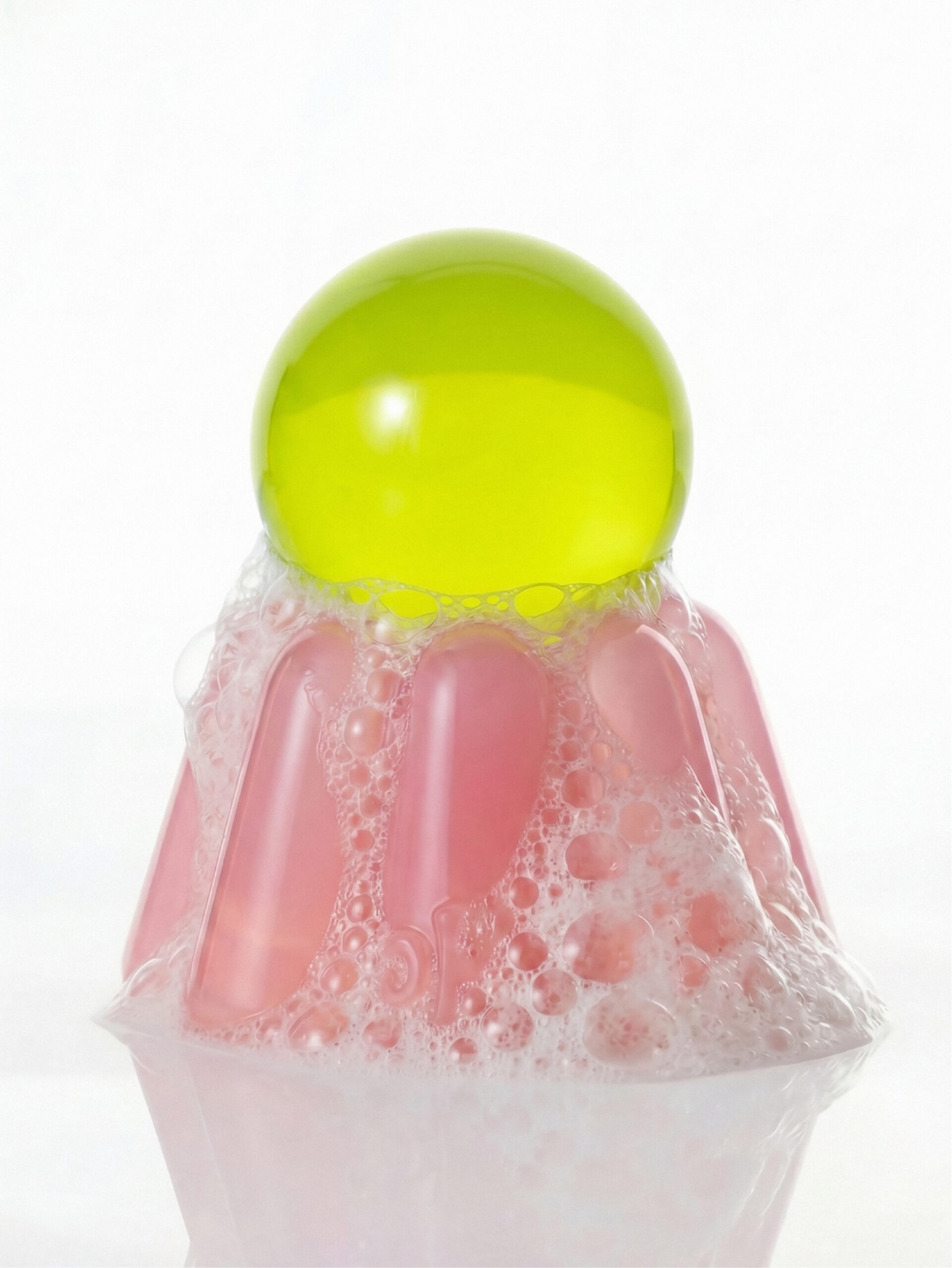 Мыльница AHW «bubble gum pudding» + мыло