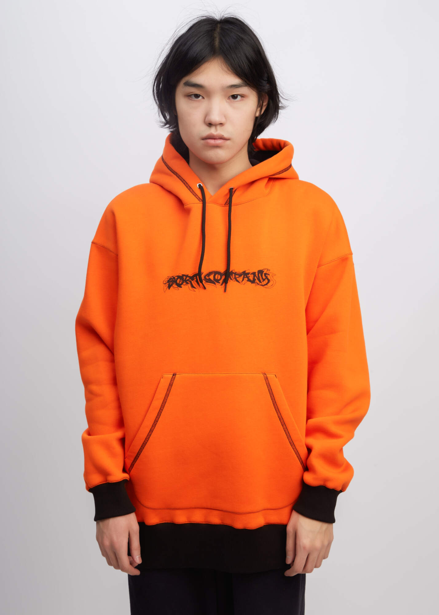 Sort company худи оранжевое Prisoner intense Sort company худи оранжевое Prisoner intense