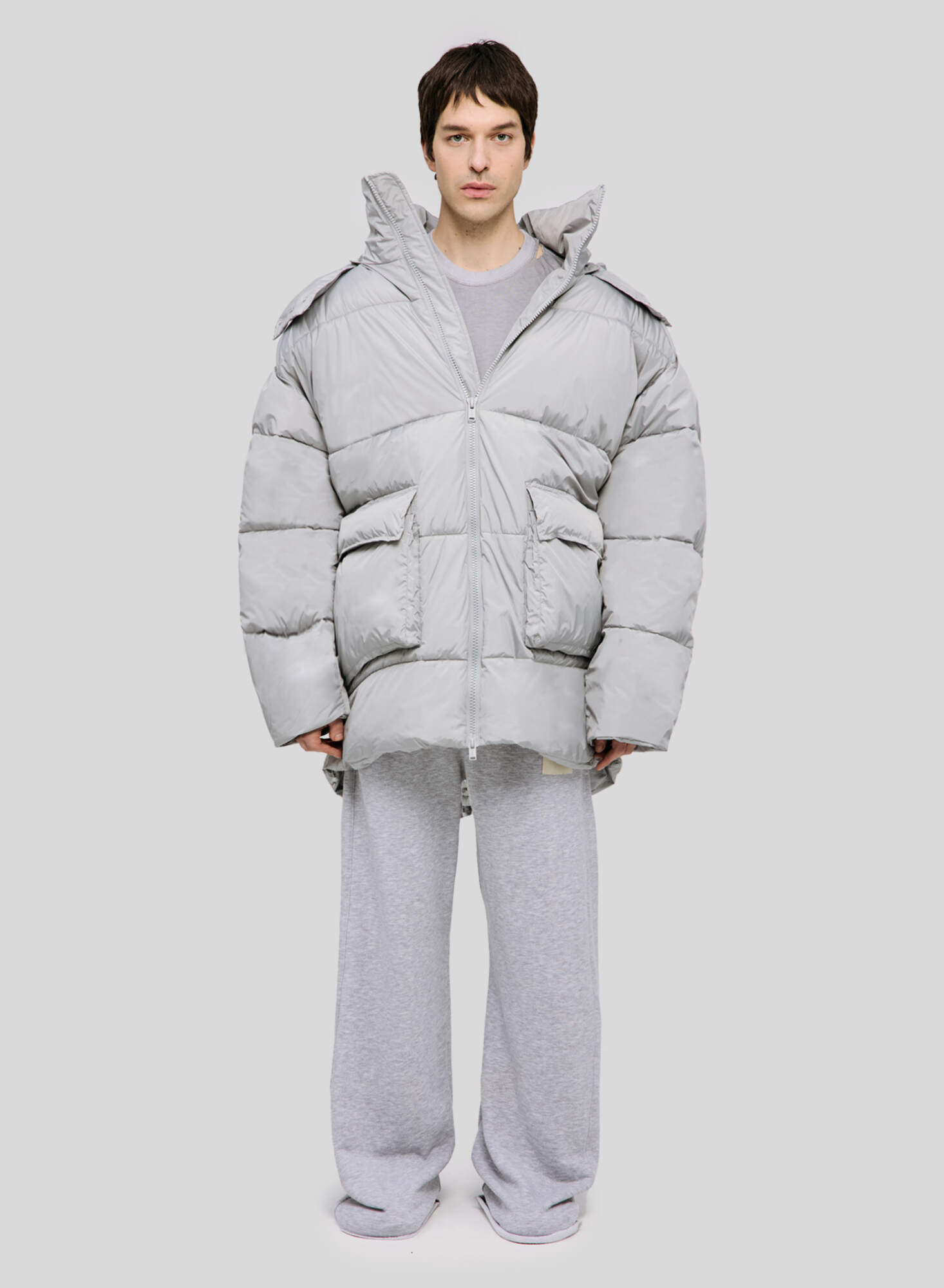 Пуховик LDJ-TIESAW24-GREY Пуховик LDJ-TIESAW24-GREY