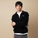 OG Logo Half-Zip in Black