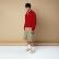 OG Logo Half-Zip in Red OG Logo Half-Zip in Red