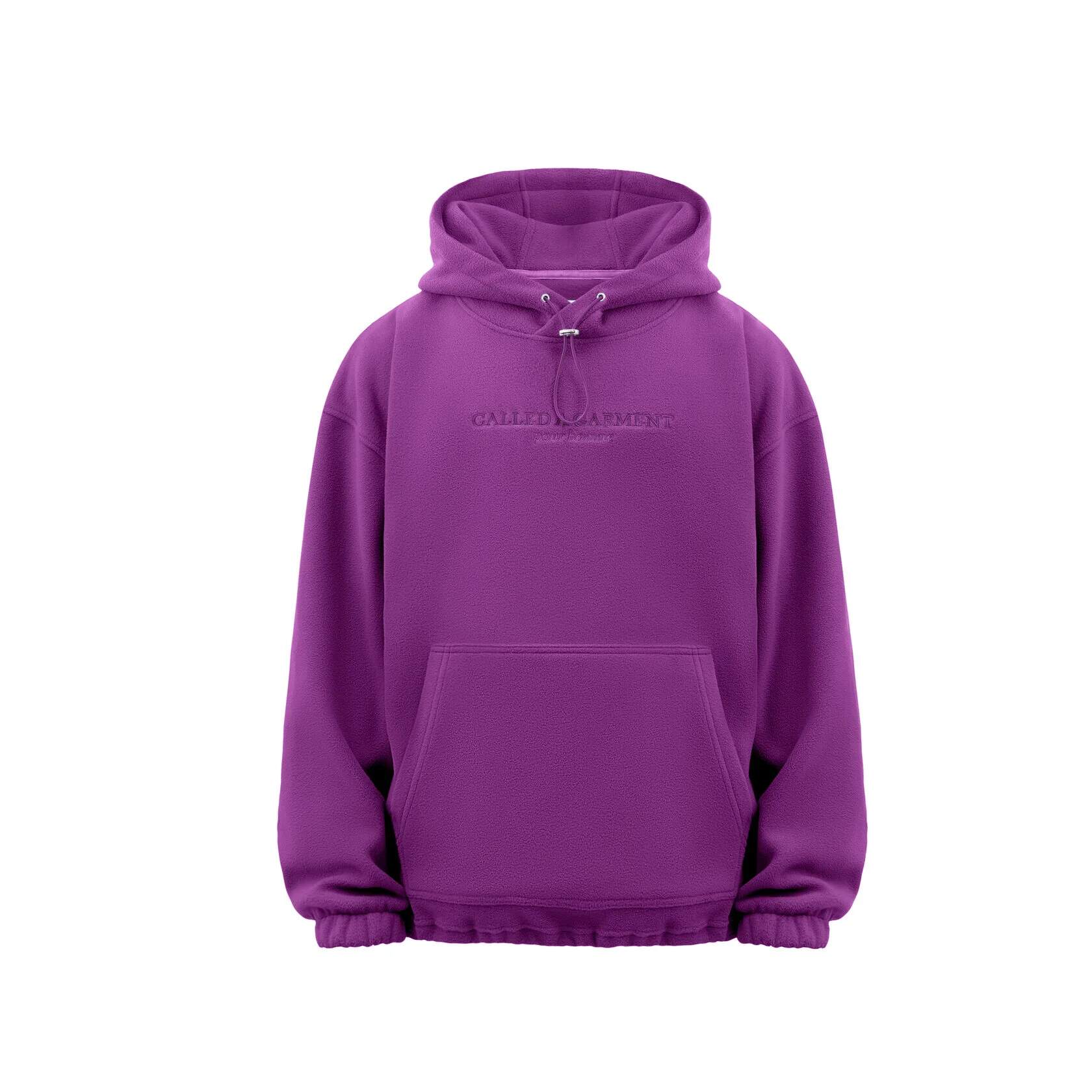 Wrap hoodie, яркий фиолет, мужской