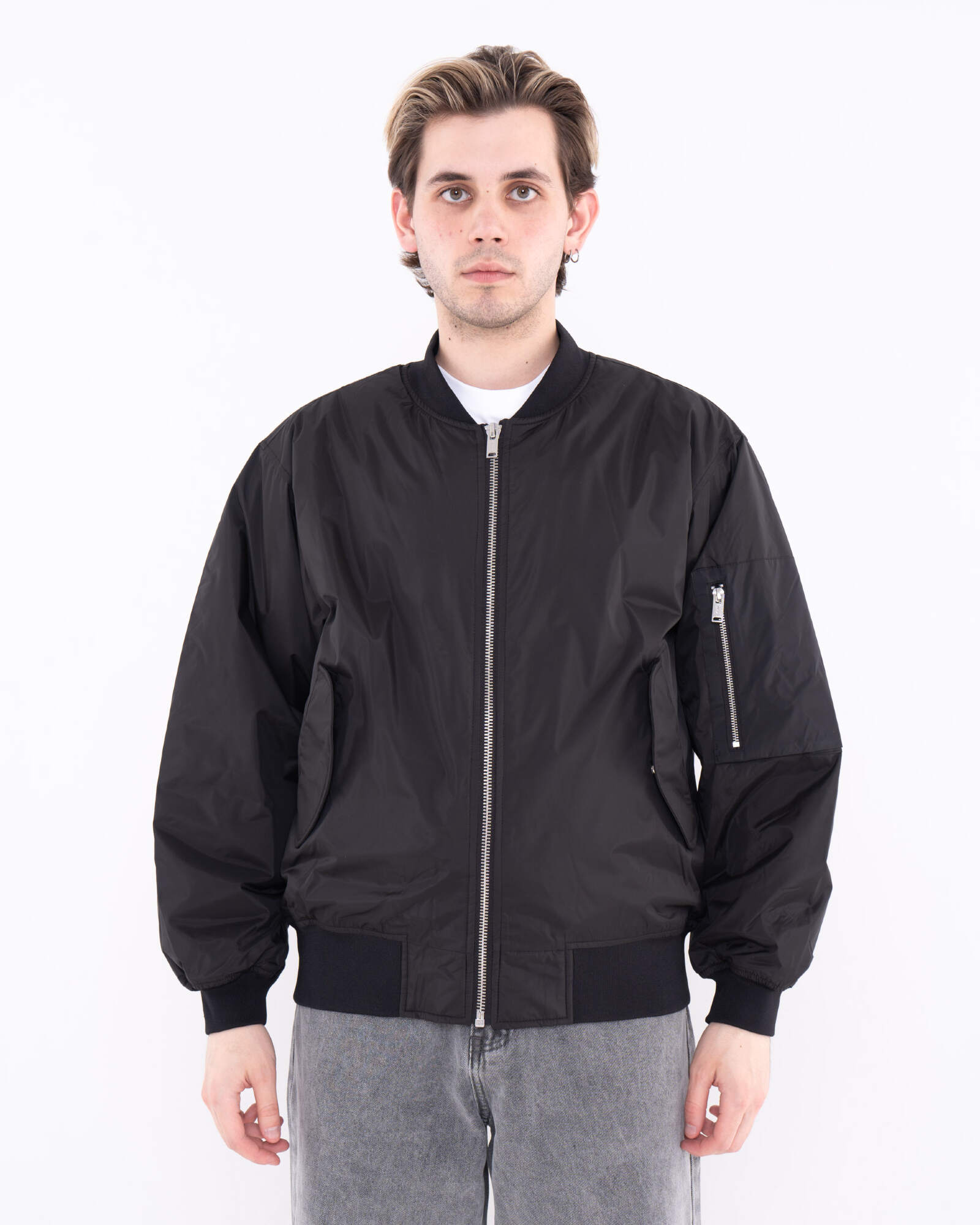Куртка-бомбер ZNY BASIC BJ-BASICSS24-BLK Куртка-бомбер ZNY BASIC BJ-BASICSS24-BLK