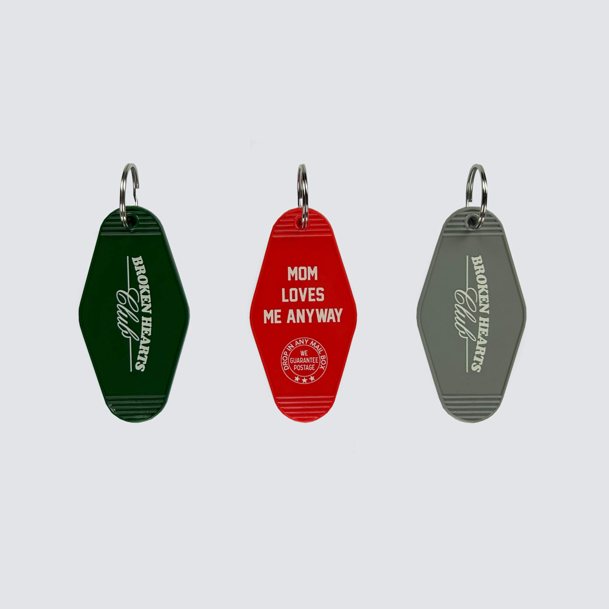 BHC Key Tag тёмно-серый