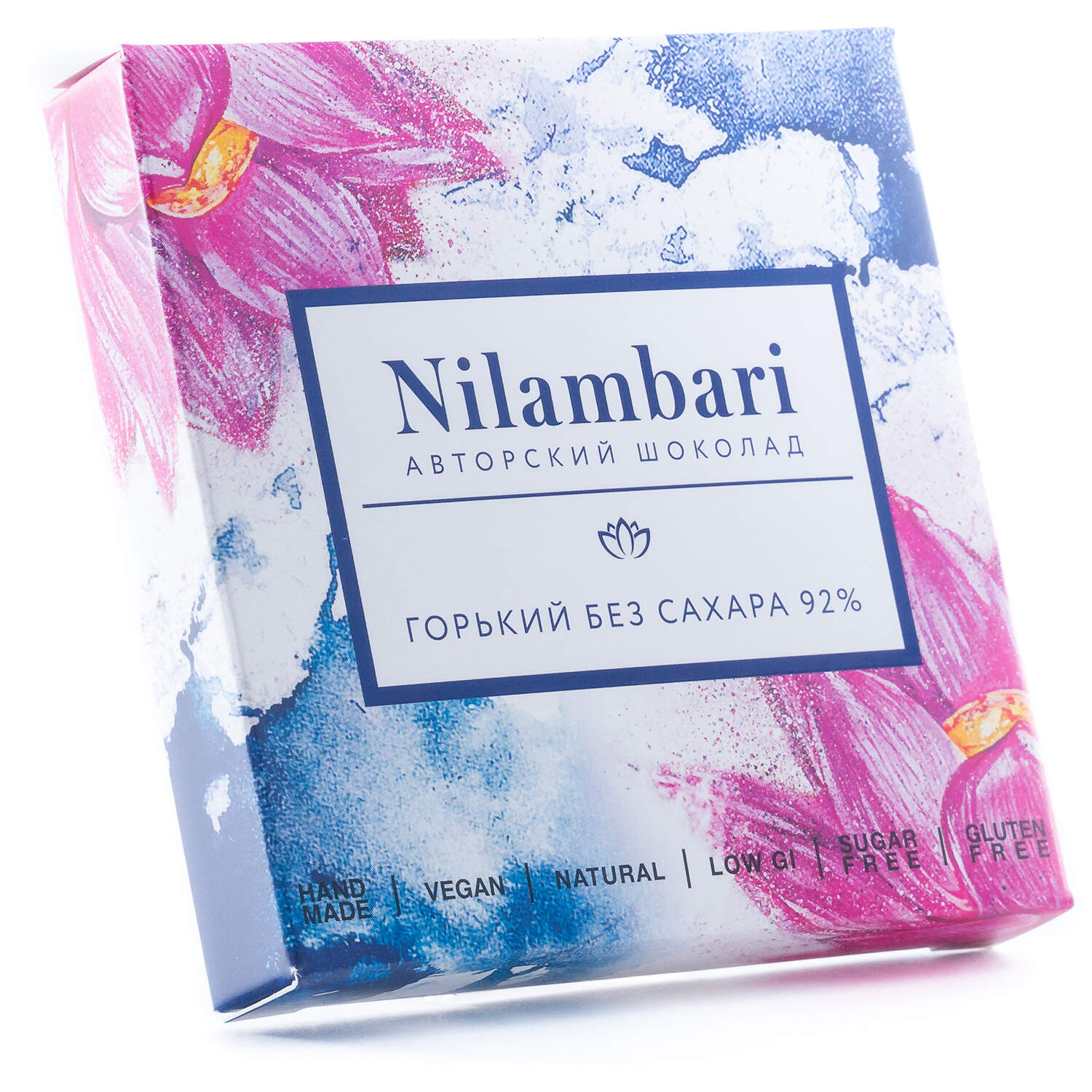 Шоколад Nilambari горький без сахара (65 г)