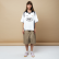 DST Jersey Polo in Milk