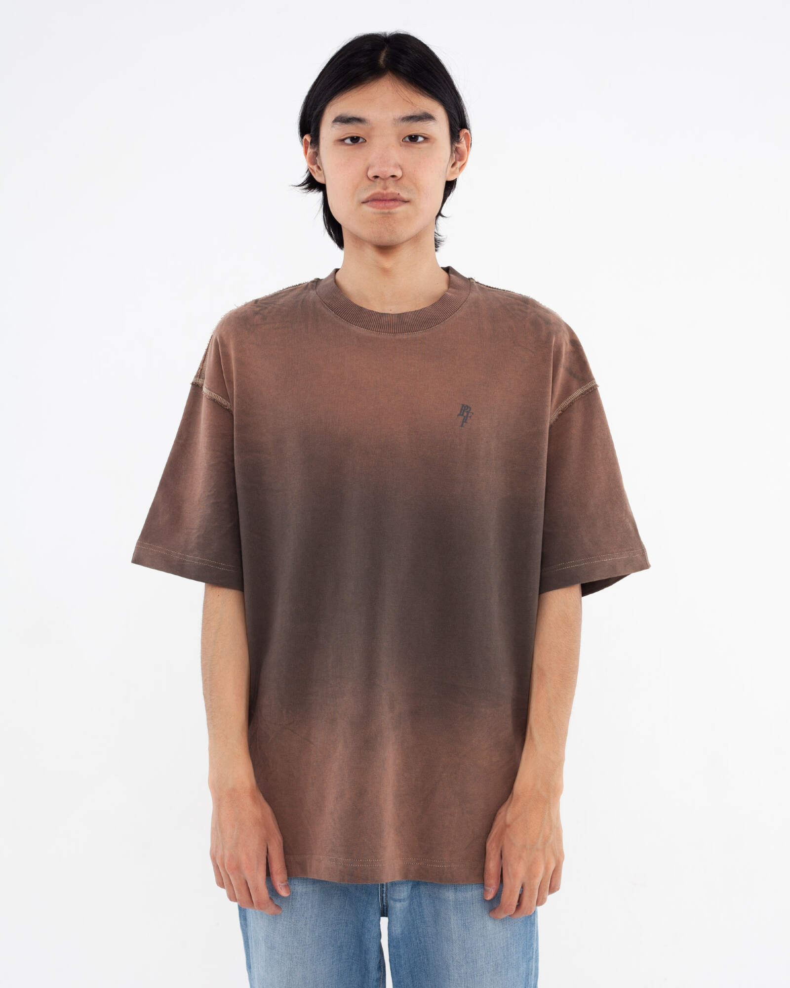 PARFET T-SHIRT BASIC BROWN PARFET T-SHIRT BASIC BROWN
