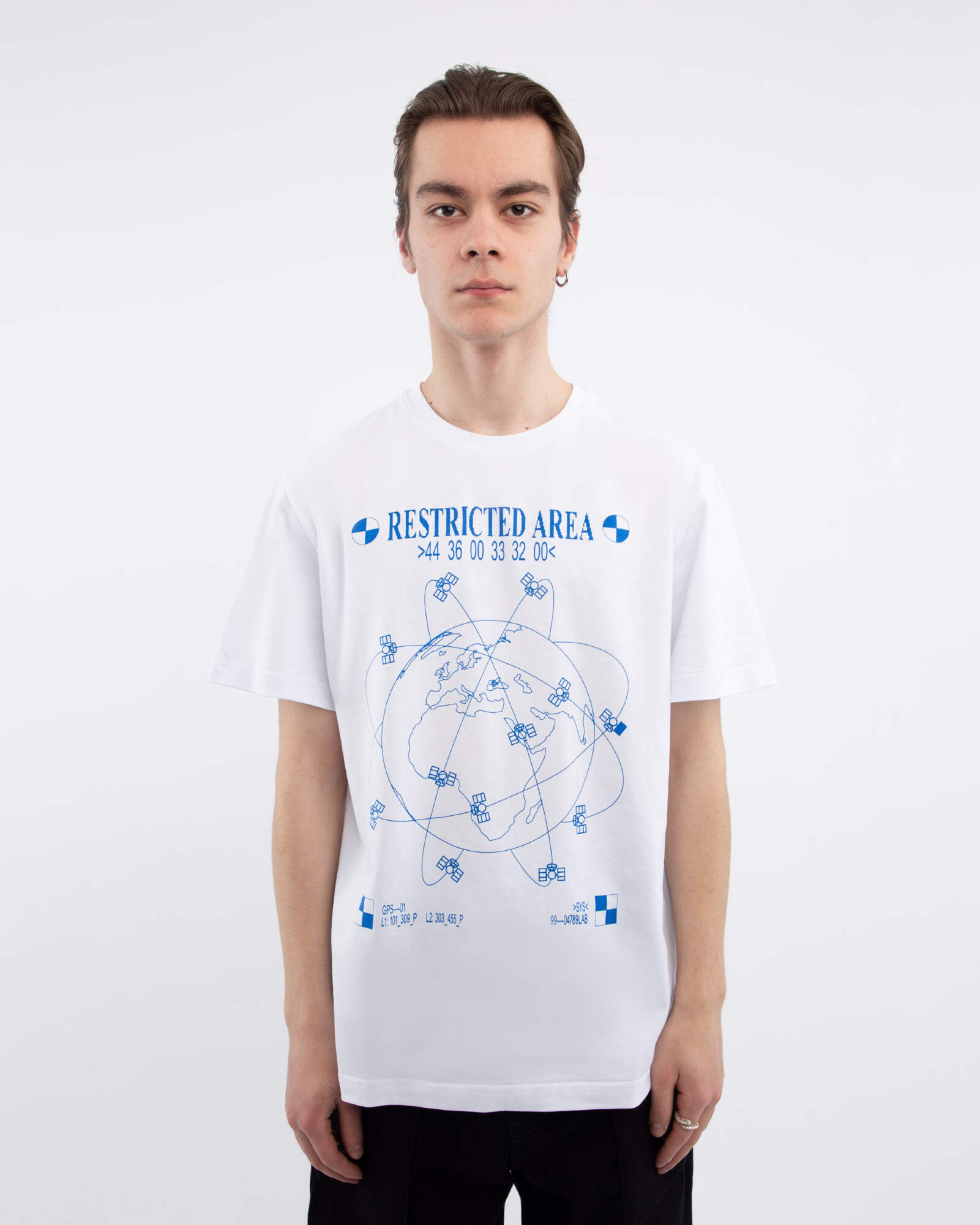 Футболка Sailor Paul Restricted Area Tee белый
