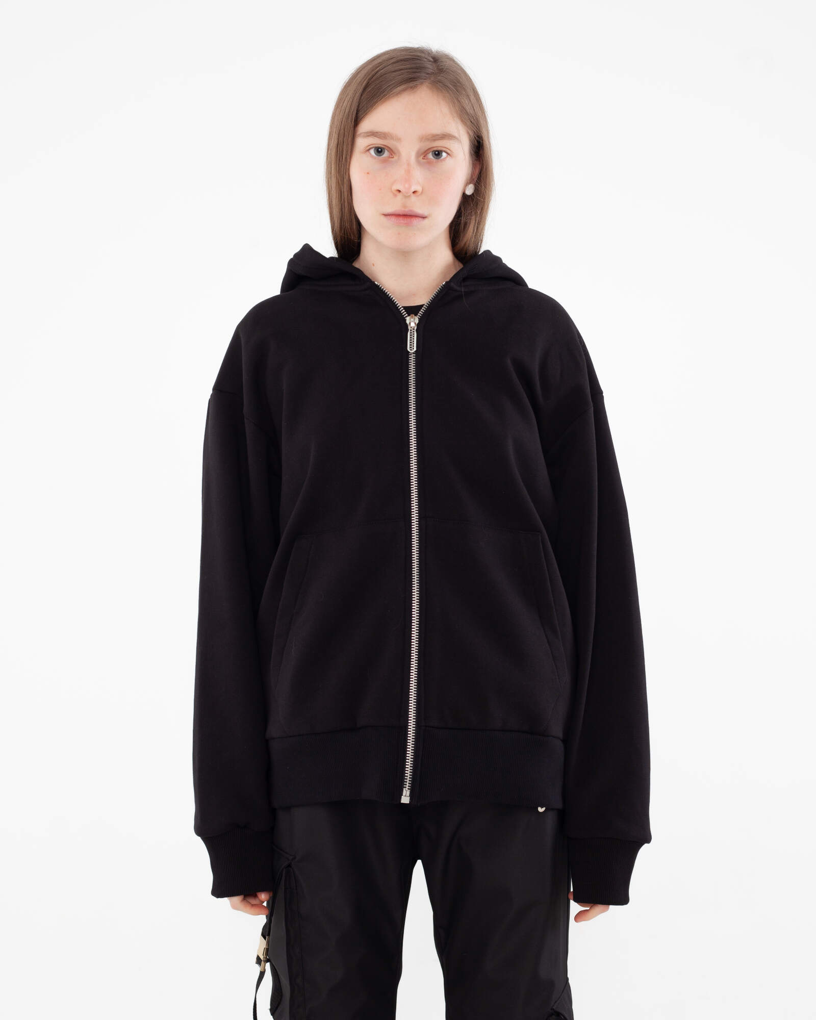 RNDM Zip hoodie Зип худи черный RNDM Zip hoodie Зип худи черный