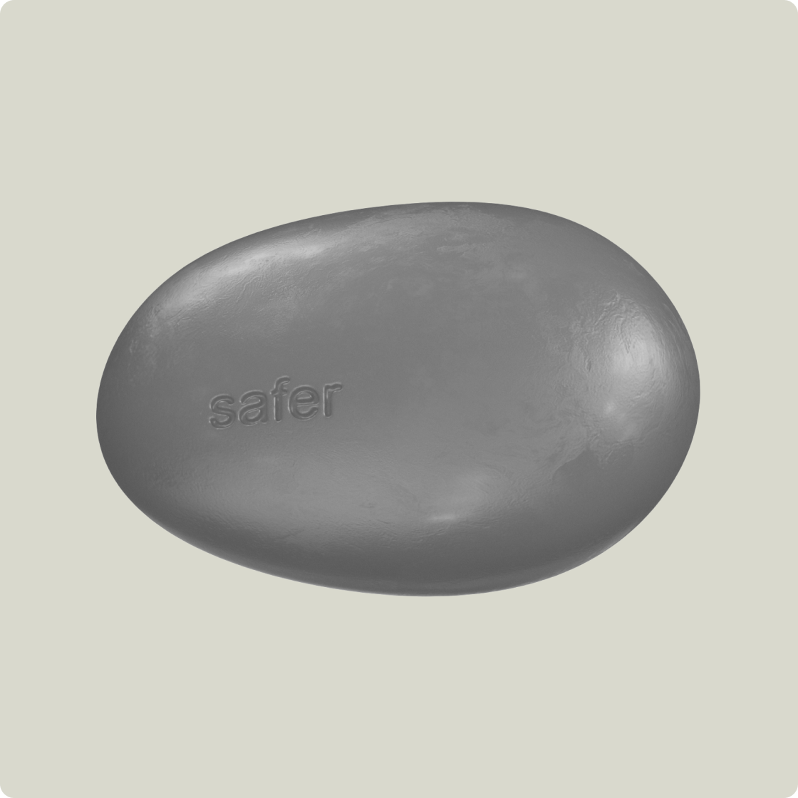 Safer Твердое мыло черное Safer Твердое мыло черное