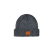 Шапка Striped beanie черно-белая