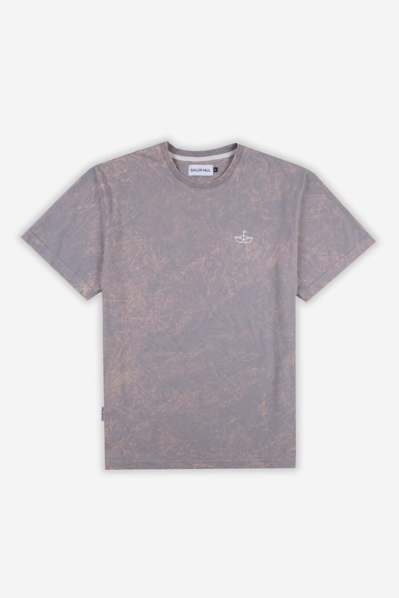 Футболка Sailor Paul серая Aсid wash Футболка Sailor Paul серая Aсid wash