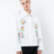 Рубашка с Вышивкой Розами/Handmade Roses Long Sleeve Shirt Рубашка с Вышивкой Розами/Handmade Roses Long Sleeve Shirt