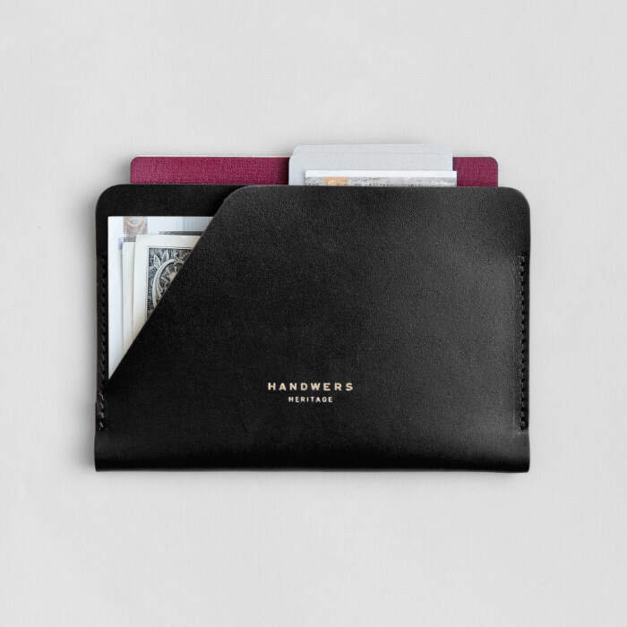 Дорожный бумажник 'Model 8' (Black) Дорожный бумажник 'Model 8' (Black)