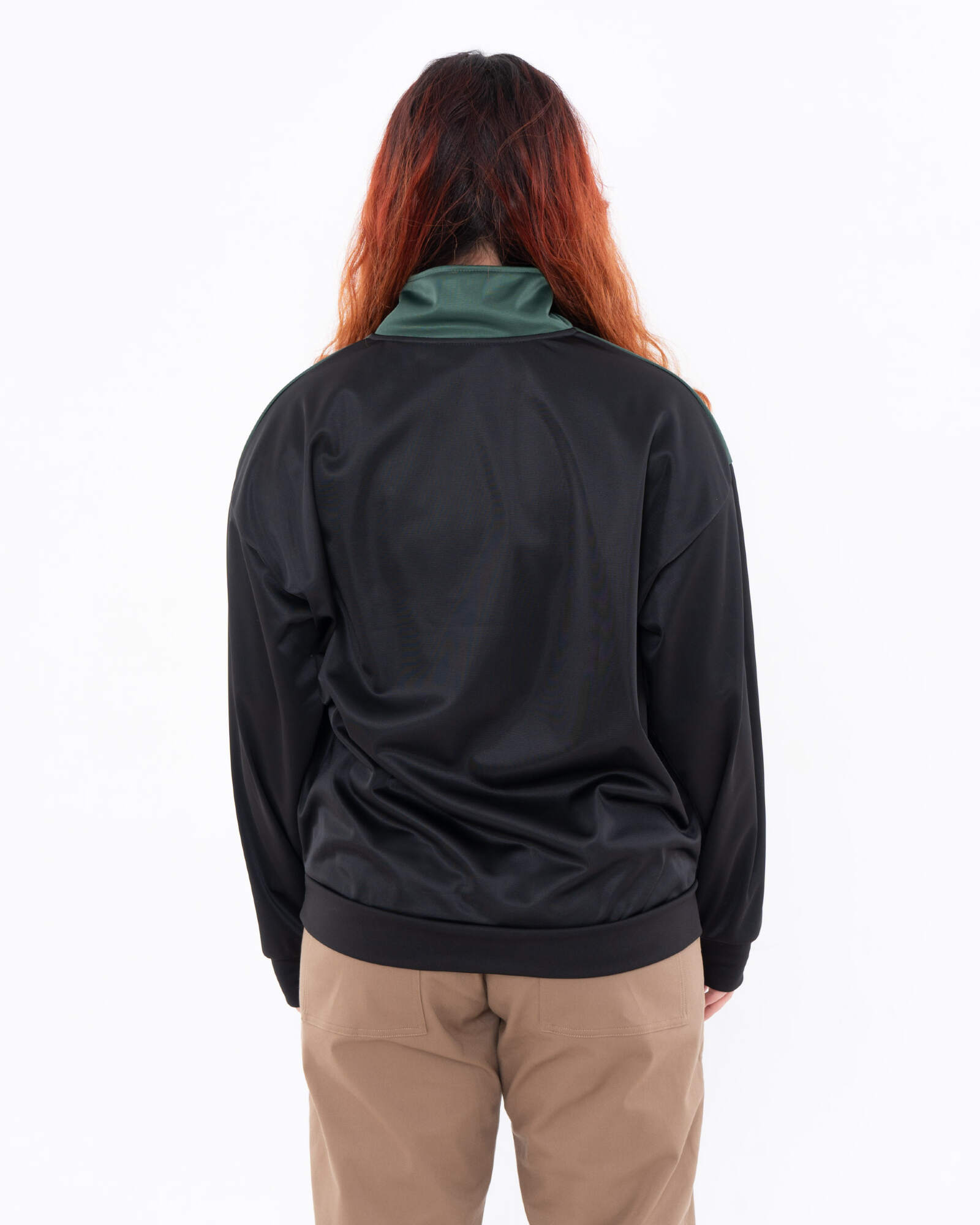 Special Олимпийка Half Zip черно-зеленая — купить с доставкой и