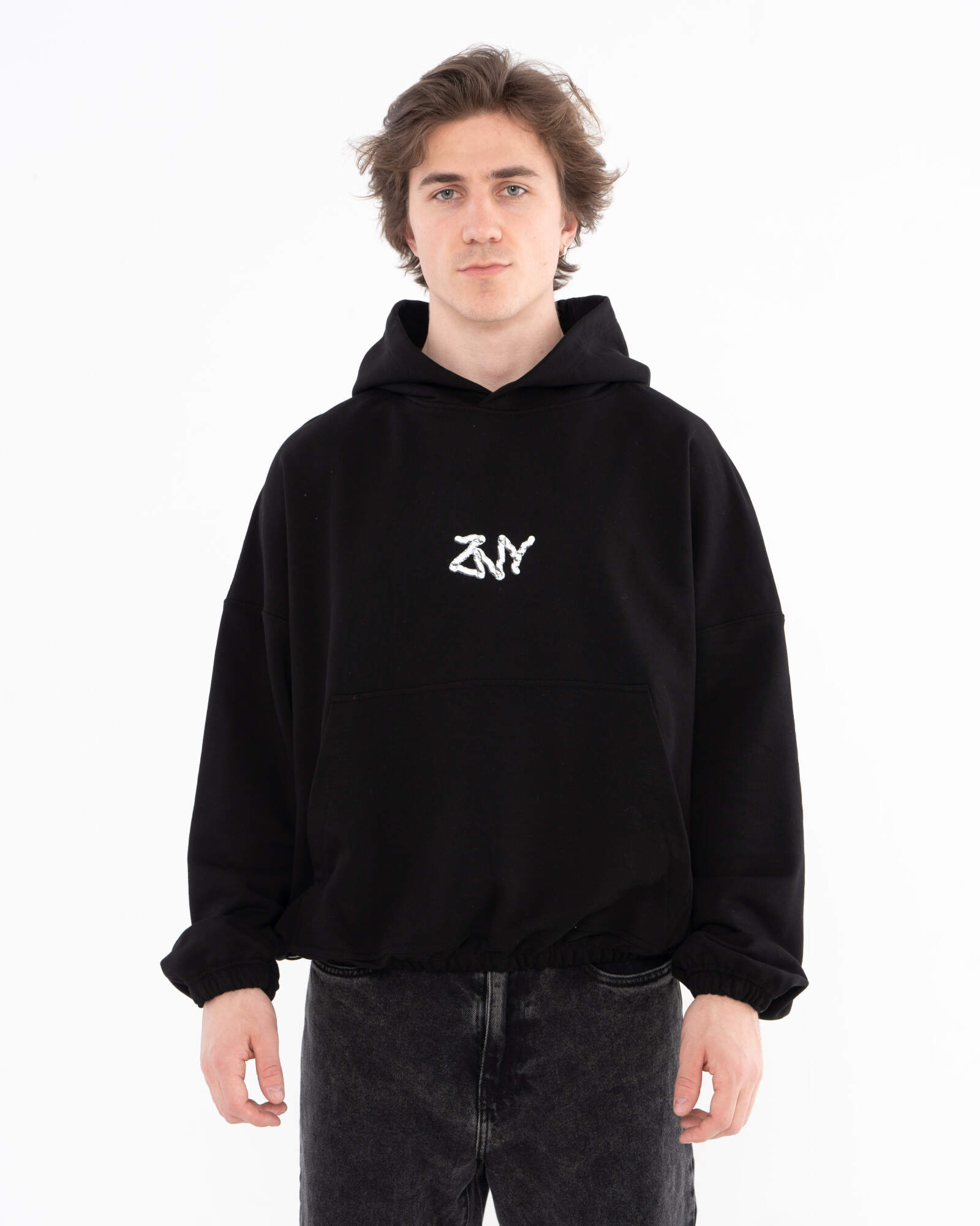 Худи HD-ZNYPAPERLOGOSS24-BLK