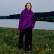 Худи Wrap hoodie, яркий фиолет, женский Худи Wrap hoodie, яркий фиолет, женский