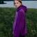 Худи Wrap hoodie, яркий фиолет, женский Худи Wrap hoodie, яркий фиолет, женский