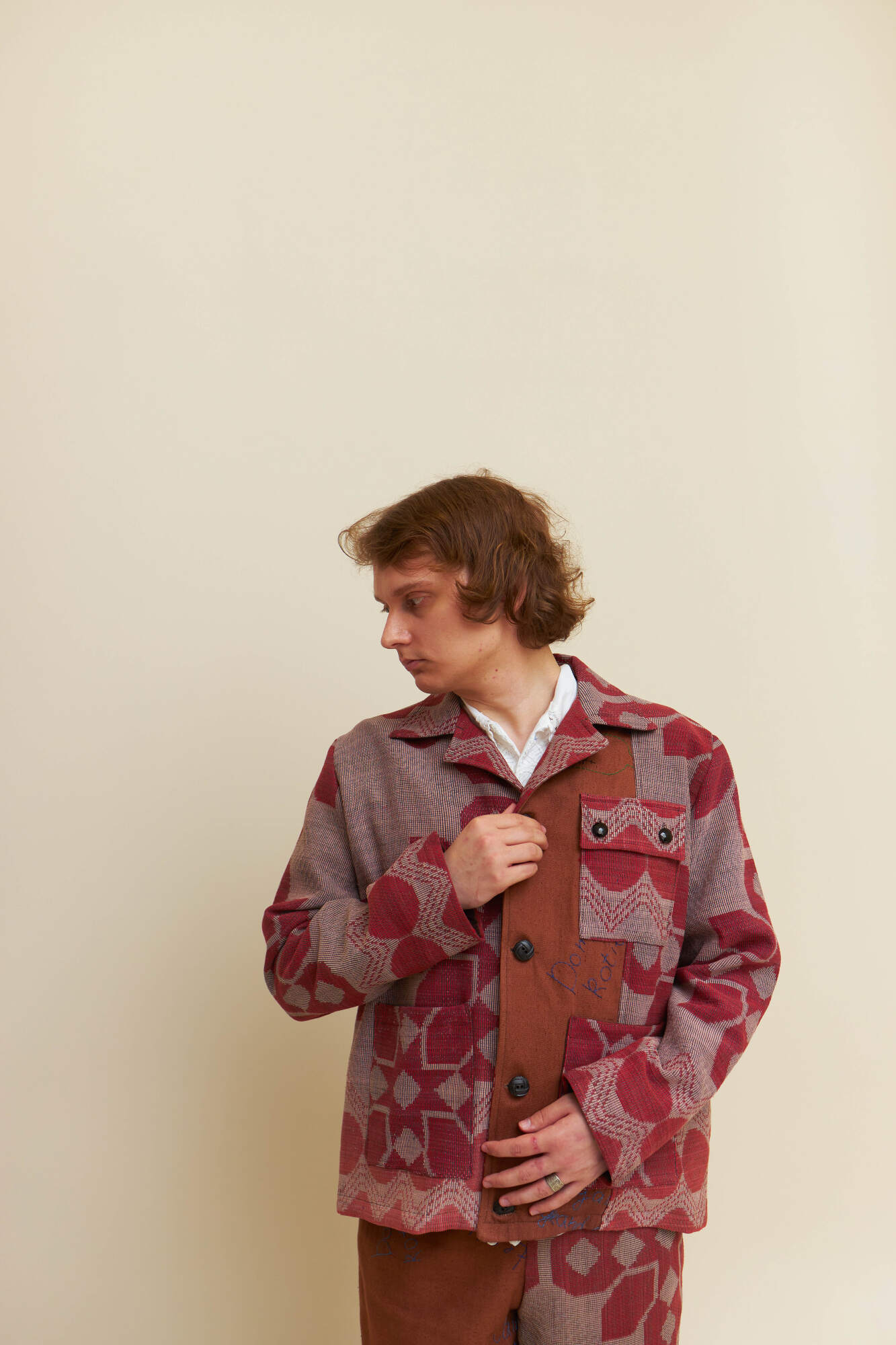 Saint Amour Jacket (Куртка из покрывала, периода 1970х годов, и ткани, периода 1960х)