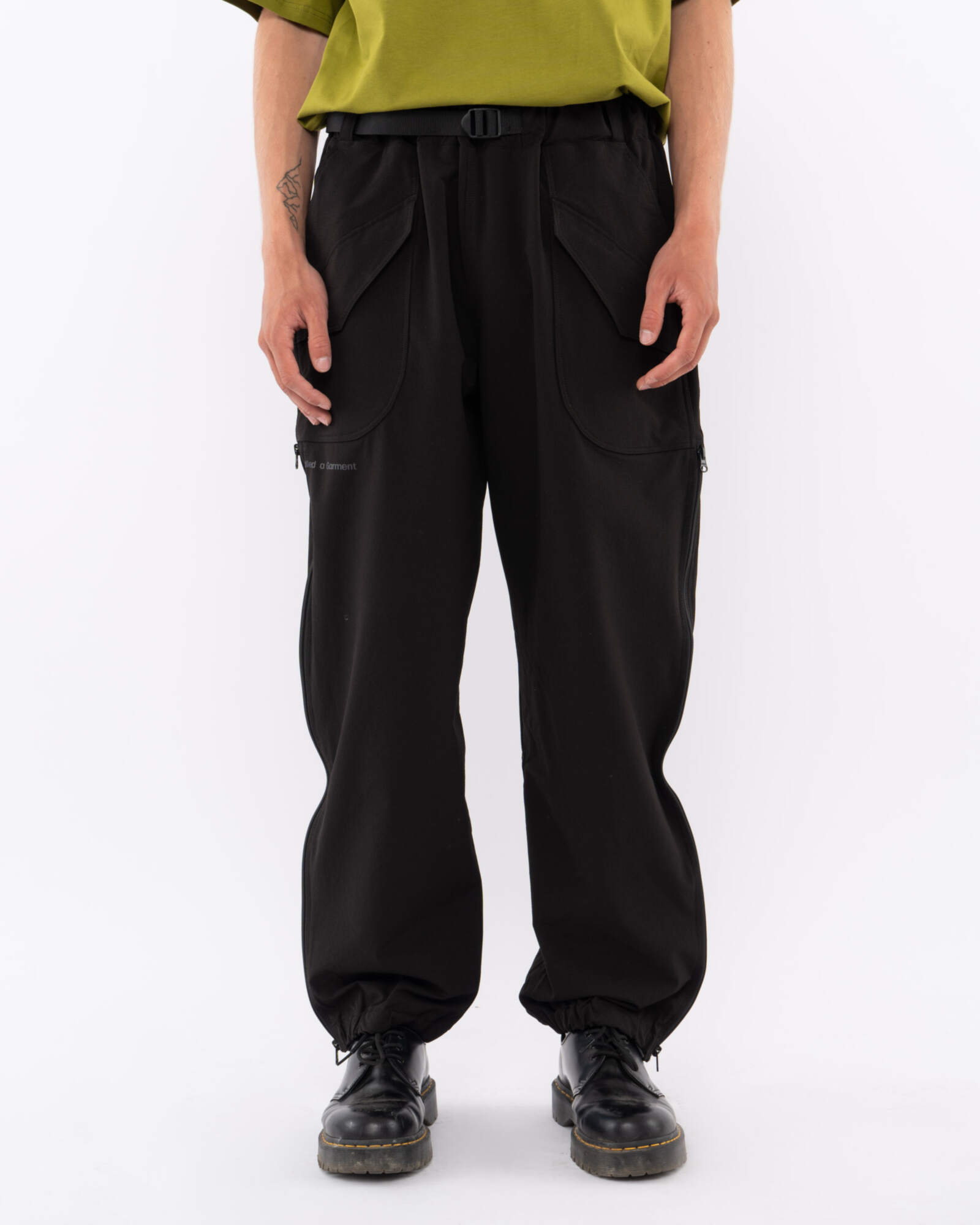 Брюки Hikercore nylon pants Black, черный, унисекс