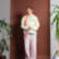 Pale Yellow Tablecloth Jacket (Куртка в одном экземпляре из двухцветной скатерти с узором, периода 1960х годов.)