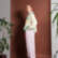 Pale Yellow Tablecloth Jacket (Куртка в одном экземпляре из двухцветной скатерти с узором, периода 1960х годов.)
