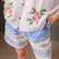SOEURS Рубашка Расшитая Композициями Цветов/Four Bouquets Short Sleeve Shirt SOEURS Рубашка Расшитая Композициями Цветов/Four Bouquets Short Sleeve Shirt
