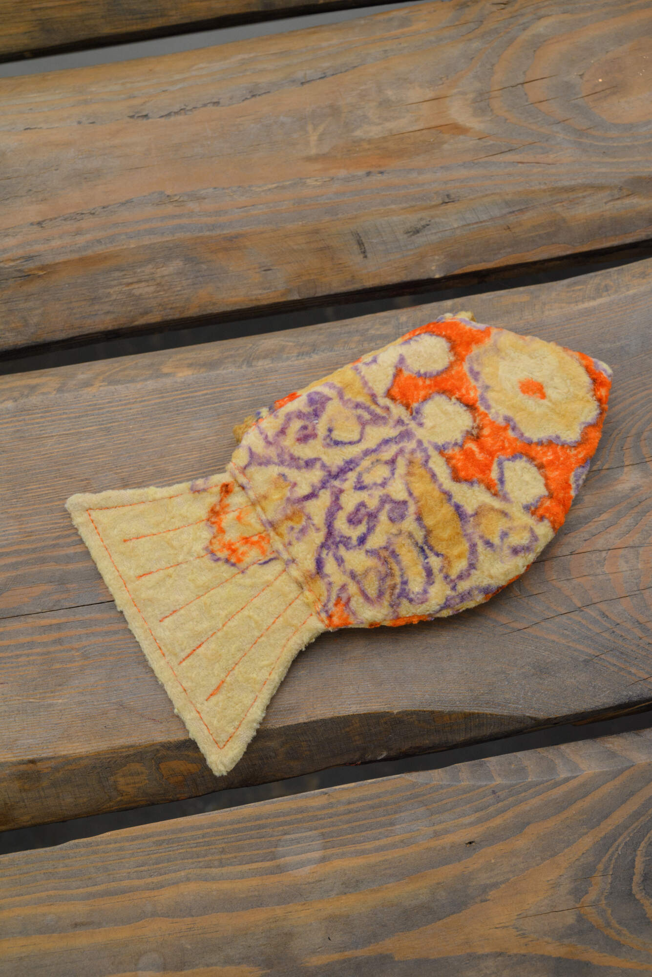 SOEURS Бархатная Маленькая Сумка Рыба/Small Velvet Coverlet Fish Bag